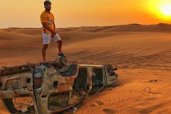 1-Hour Desert Buggy Self-Drive Adventure: Camel Ride & Sandboard - A short camel ride with a slower pace