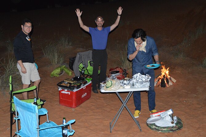 2-Day or 3-Day Self-Drive 4x4 Desert and Camping Adventure from Dubai - A second camp under a darker sky