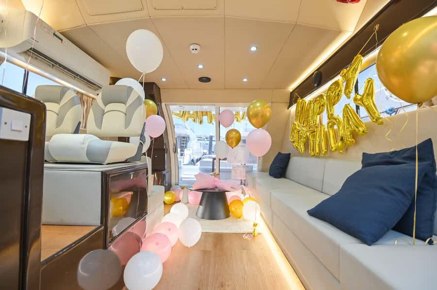 2 Hour Birthday Celebration on a Yacht in Dubai - The route from Dubai Marina to Atlantis