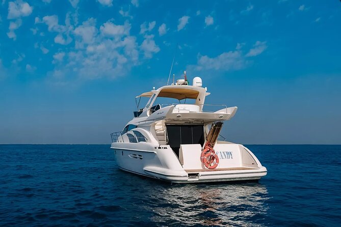 2 hour Private Yacht Tour with Dubai Marina Skyline View - JBR looks best from offshore
