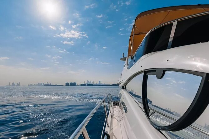 2 hour Private Yacht Tour with Dubai Marina Skyline View - The timing can shape your photos