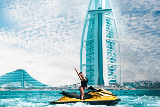 24 Karat Gold Jet Ski Adventure with Burj Khalifa View - Thirty minutes on Dubai’s waterfront