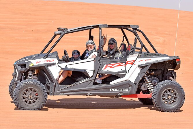30 Minutes 1000cc Buggy Adventure with BBQ Dinner Buffet - A Dubai desert evening built around the buggy