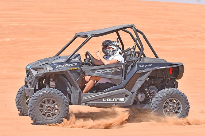 30 Minutes 1000cc Buggy Adventure with BBQ Dinner Buffet - Pickup from Dubai or Sharjah