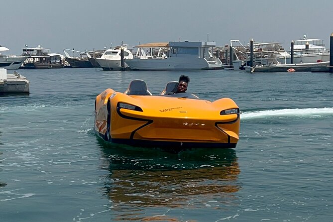 30 Minutes Jet Car Dubai Experience - The return trip brings back the speed