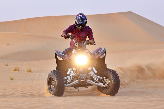 30 minutes Private Quad Bike Ride in Desert - Riding the Dunes With a Private Guide