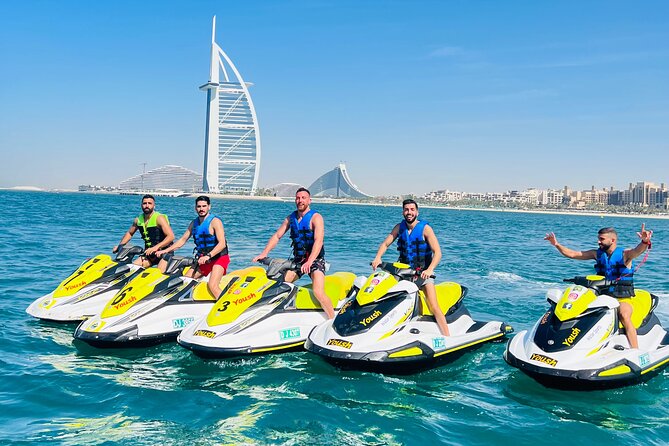 30Min Dubai Jet Ski Tour of Burj Al Arab with Free Ice Cream - The 30-minute route and its main views