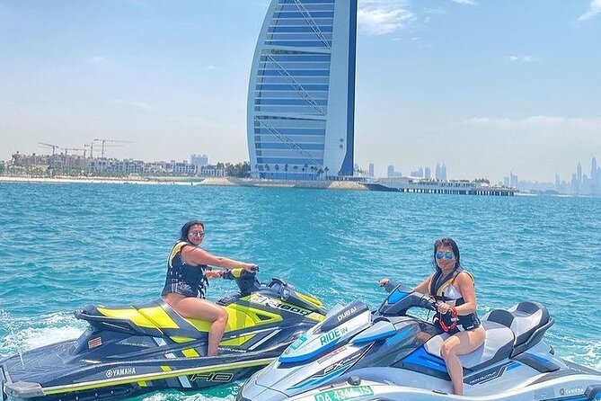 30mins Burj Al Arab Jetski Tour - Safety gear is supplied, but pack for the water