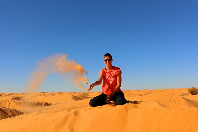 4 Hour Morning Desert Safari with Camel Ride & Sand Boarding - Sandboarding on high red sand
