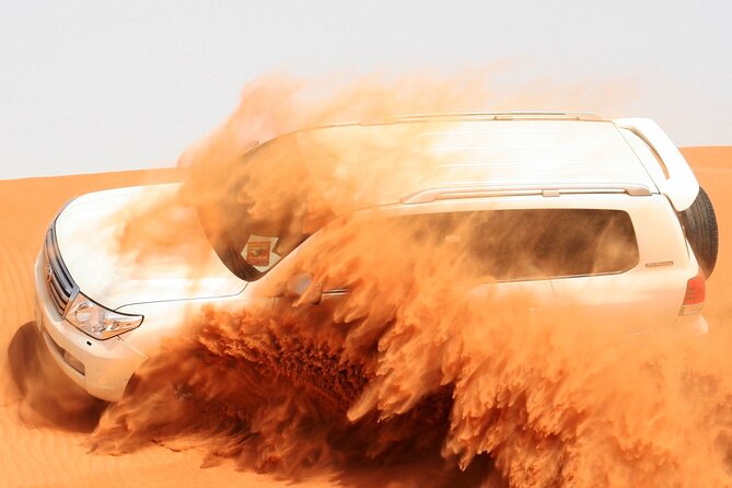 4x4 Arabian Adventure Desert Safari with BBQ Dinner - What happens during dune bashing