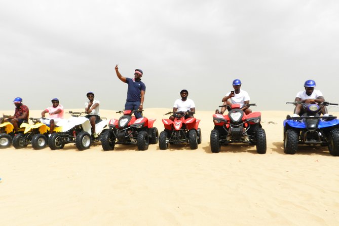 4x4 ATV Quad Biking Dubai Desert Tour - 1 Hour Experience - Meeting the quad and learning the basics