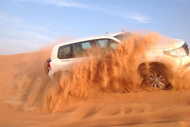 4X4 Dubai Desert Safari with BBQ dinner, Camels & Live Show - What $85 buys you