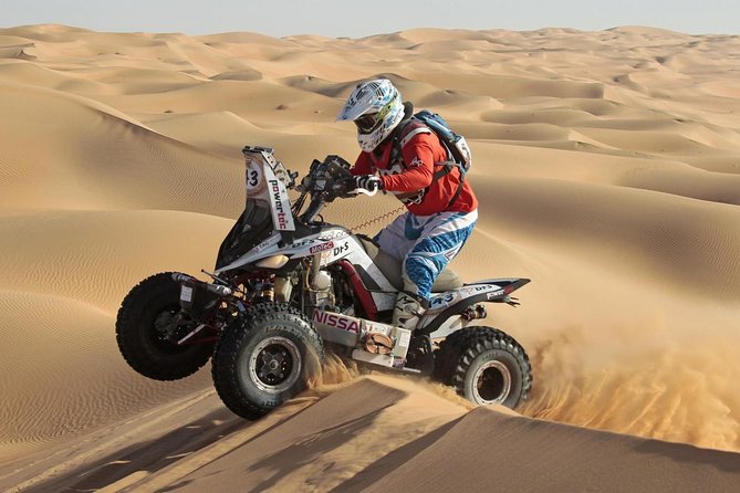 4x4 Self-Drive Quad Bike Safari with Camel Riding - What the camel ride really means