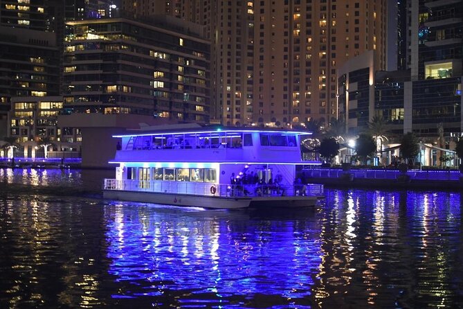 5 Star Luxury Catamaran Dinner Cruise in Dubai Marina - Leaving at 8:30 pm from Dubai International Marine Club