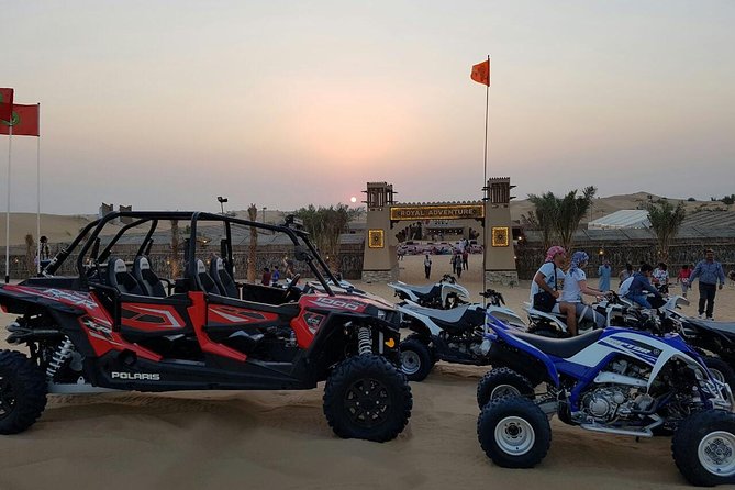 6-Hour Dubai Desert Safari with BBQ Dinner & Quad Biking - A short camel ride and traditional camp activities