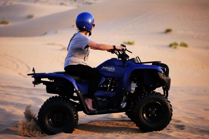 6-Hour Dubai Desert Safari with BBQ Dinner & Quad Biking - BBQ dinner, buffet lines, and drink choices