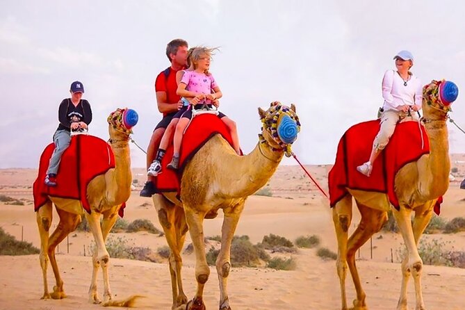 6 Hour Thrilling Desert Safari in 4x4 with Entertainment Show - Sandboarding near the camp