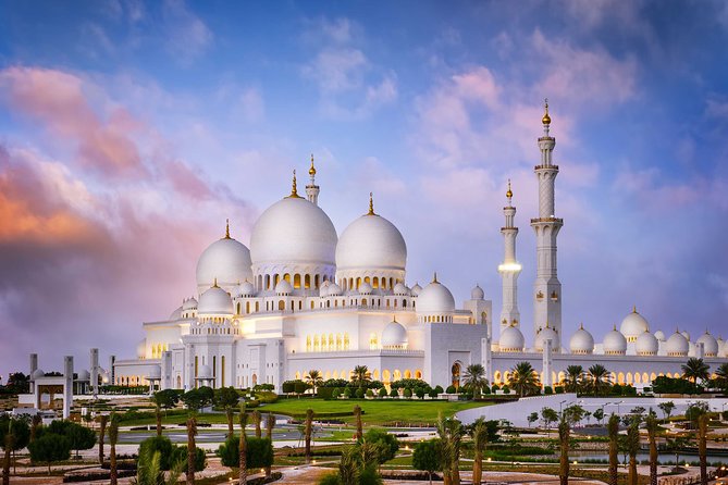 8 Hrs. Full Day Vehicle within Dubai/Abu Dhabi - Dates Market, Louvre Exterior, and Ferrari World