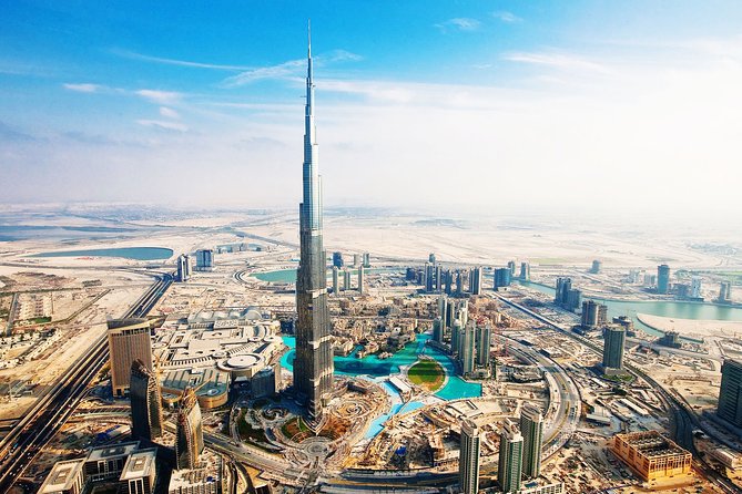 8 Hrs. Full Day Vehicle within Dubai/Abu Dhabi - Ending at the Burj Khalifa Fountain Show