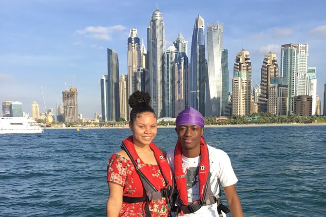 90-Min Speed Boat: Burj Al Arab, Atlantis, Ain Dubai & Ice Cream! - Comfort, safety, and the rough-water question