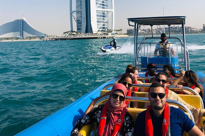 90-Min Speed Boat: Burj Al Arab, Atlantis, Ain Dubai & Ice Cream! - Starting at Jumeirah 3