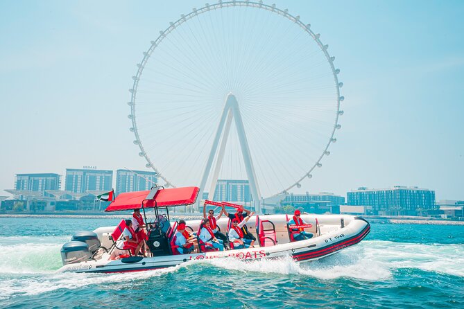 90 Mins Speedboat Tour Dubai Marina JBR Atlantis and Burj Al Arab - What this Dubai Marina ride is really like