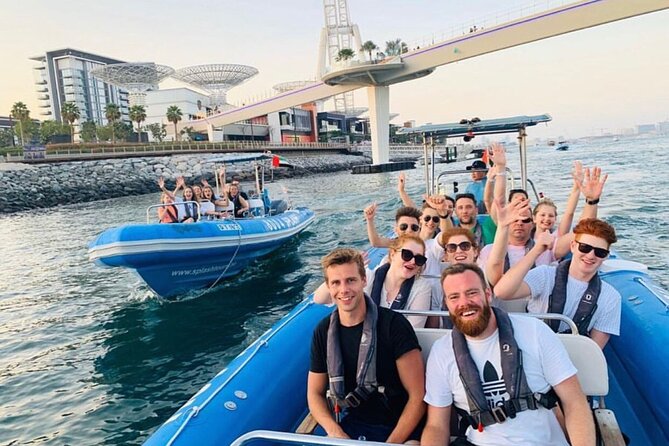 90 Minutes Speedboat Tour Dubai Marina, Burj Al Arab and Atlantis - Why seeing Dubai from the Gulf works so well