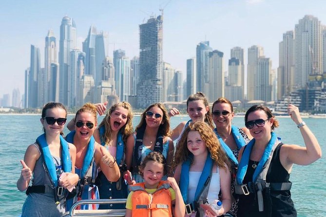 90 Minutes Speedboat Tour Dubai Marina, Burj Al Arab and Atlantis - Morning, sunset, or evening departure?