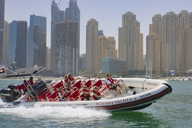 90 Minutes Speedboat Tour: Marina, Atlantis, Palm & Burj Al Arab - Atlantis, The Palm from the water