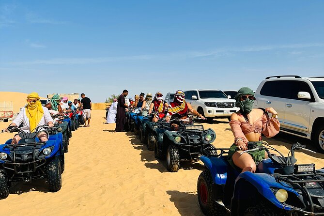Abu Dhabi: 4x4 Desert Safari and Sandboarding. - Dune bashing across Al Khatim