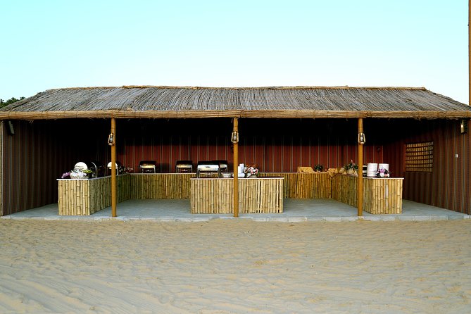 Abu Dhabi Afternoon Desert Safari and BBQ Dinner - Belly dance and tannora after dinner