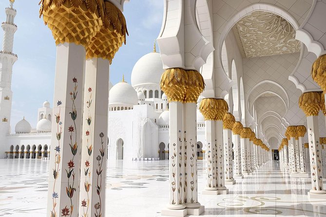 Abu Dhabi City Tour, Emirates Palace, Grand Mosque, Louvre Museum - Qasr Al Watan offers another palace view