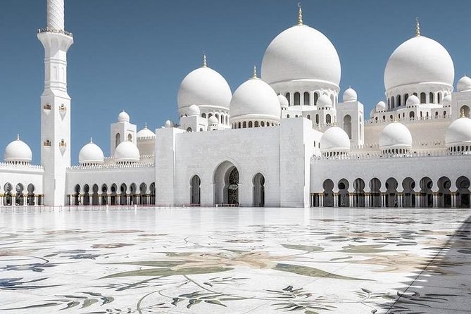 Abu Dhabi City Tour, Emirates Palace, Grand Mosque, Louvre Museum - Sheikh Zayed Grand Mosque deserves the most time