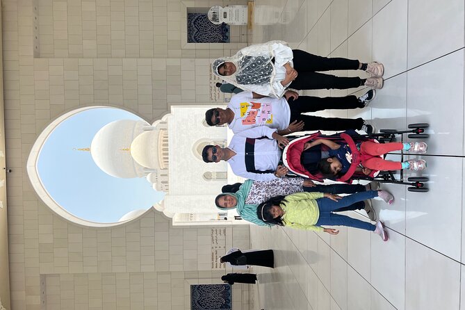 Abu Dhabi City Tour - Ferrari World - Two hours at Sheikh Zayed Grand Mosque