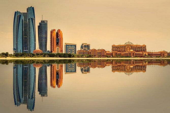 Abu Dhabi City Tour from Dubai: Qasr Al Watan, Emirates Palace, Mosque - The Corniche gives you a quick waterfront view
