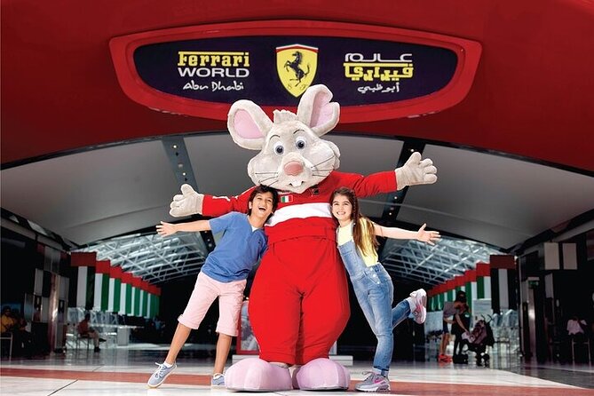 Abu Dhabi City Tour in 4x4 Private Vehicle - Ferrari World is a photograph, not a theme-park visit
