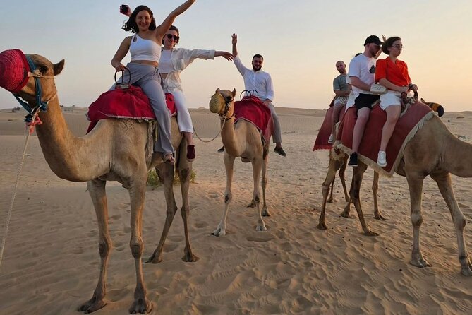 Abu Dhabi City Tour with Evening Desert Safari Hot BBQ Dinner - From city roads to the desert dunes