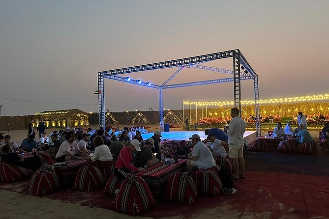 Abu Dhabi City Tour with Evening Desert Safari Hot BBQ Dinner - Camel farm, camel ride, and desert sunset