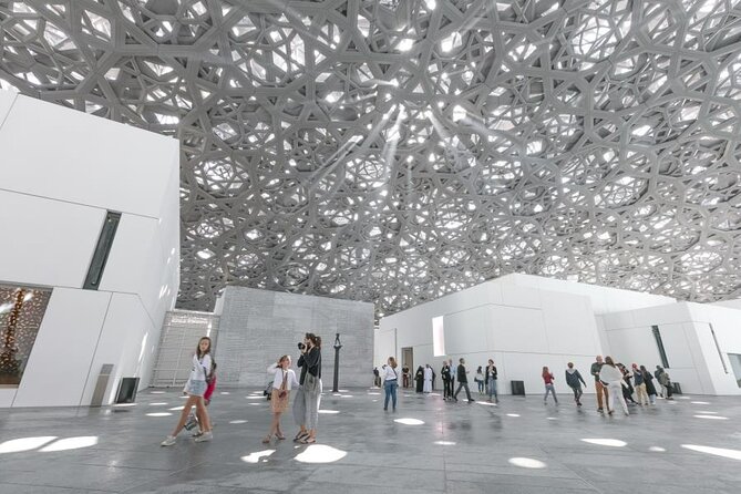 Abu Dhabi City Tour with Louvre Museum from Dubai Small Group - Heritage Village And A Glimpse Of Older Abu Dhabi