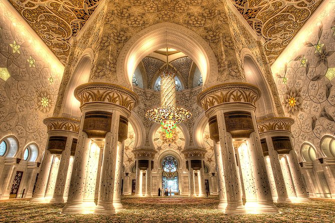 Abu Dhabi Day Tour From Dubai with Sheikh Zayed Grand Mosque - Emirates Palace is grand, but the visit is brief