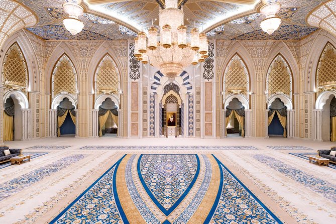 Abu Dhabi Day Tour From Dubai with Sheikh Zayed Grand Mosque - Dates and carpet shopping add local color, with a catch