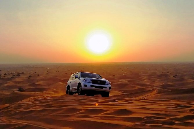 Abu Dhabi Desert Safari 4x4, BBQ Dinner, Camel Ride - Short camel ride and camp arrival