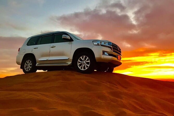 Abu Dhabi Desert Safari BBQ Dinner Live Shows Pick & Drop More - BBQ buffet dinner and drink service