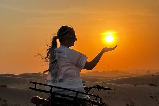 Abu Dhabi Desert Safari BBQ Dinner Live Shows Pick & Drop More - The 4x4 dune bashing segment