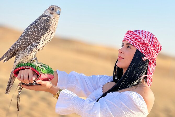 Abu Dhabi Desert Safari Tour with Shows & Buffet Dinner - Adventure Gate Camp after dark