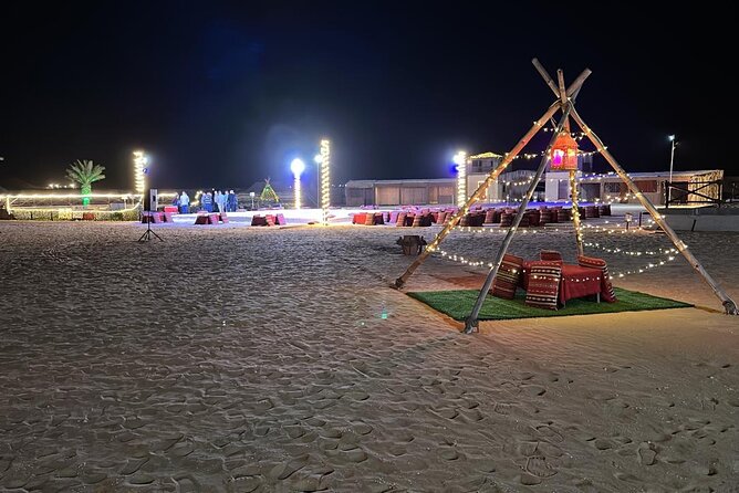 Abu Dhabi Desert Safari With BBQ Dinner & Live Shows - Hotel pickup and the ride to Al Khatim