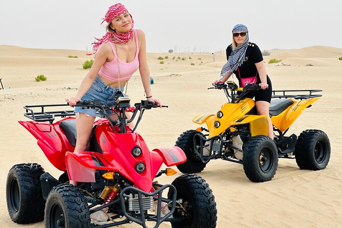 Abu Dhabi Desert Safari With Live Shows And BBQ Buffet Dinner - Dune bashing across the Abu Dhabi sands