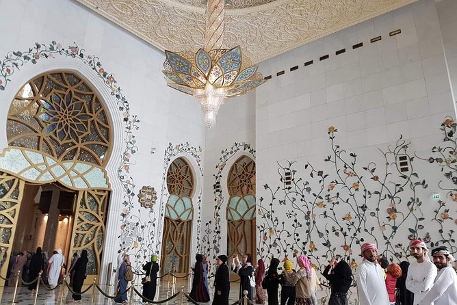 Abu Dhabi Full Day City with Grand Mosque Visit , Ferrari World Stop - Heritage Village and the dates market: a short look at older Abu Dhabi