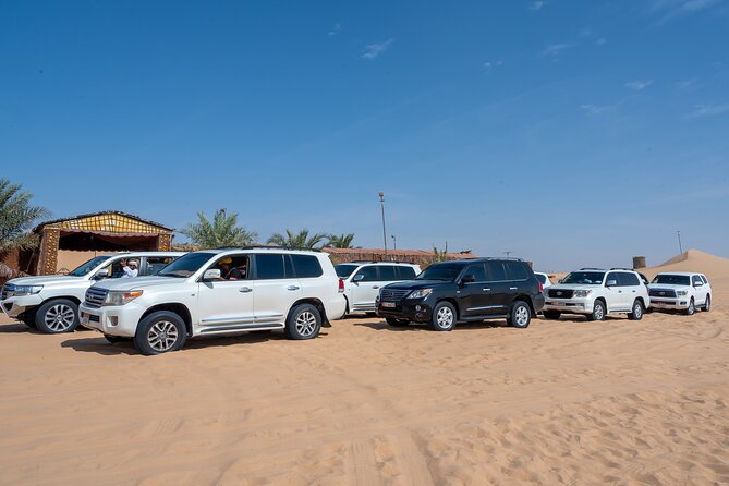 Abu Dhabi Full-Day Desert Safari - Quad biking and sandboarding at the camp