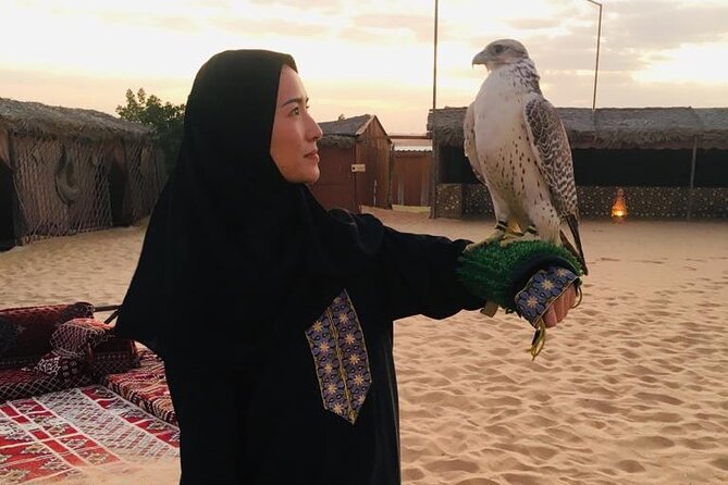Abu Dhabi Full-Day Desert Safari - Belly dancing and Tanoura after sunset